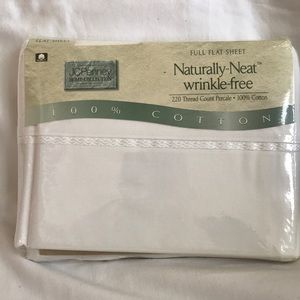 JCPENNEY home collection-220 ct- full flat- new